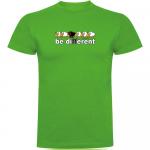 Футболка Kruskis Be Different Bike, зеленый - фото