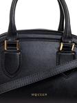 Мини кожаная сумка-тоут Alexander McQueen, черный - фото 6