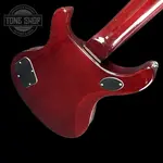 PRS S2 McCarty 594 Spec TSG Flame Top Dark Cherry Sunburst с футляром - фото 8