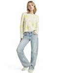 Свитер Splendid Stevie Star Sweater, Moonstone/Chartruese - фото 4