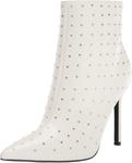 Женские ботильоны Nine West Farrah, White - фото