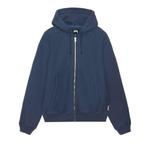 Худи Stussy Raglan Zip Hoodie 'Navy' - фото