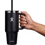 Универсальный дорожный стакан на 40 унций Hydro Flask, черный - фото 2