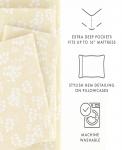 Комплект постельного белья Timeless Classics Premium Ultra Soft Pattern, 4 предмета, размер King ienjoy Home, Ivory Soft Wheat - фото 7