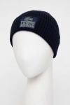 Шерстяная шапка Lacoste, темно-синий - фото 2