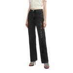 Джинсы Cut Out с логотипом Alexander Wang, темно-серый - фото 4