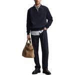 Свитшот мужской ZARA, синий - фото 5