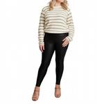 Бело-зеленый полосатый свитер Rosemary FINAL TOUCH - фото 2