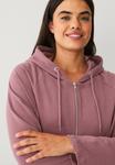 Толстовка Ellos Plus collection Zip-up sweatshirt, Rosa/Light Pink - фото 4