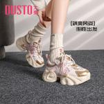 Женские кроссовки Chunky Mid Top Black DUSTO, Pink - фото 6