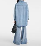 Джинсовая куртка оверсайз AG Jeans, Blu - фото 3