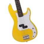 Электрогитара Glarry Yellow GP Bass - фото 8