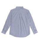 Рубашка из хлопкового поплина в полоску Polo Ralph Lauren, разноцветный - фото 3