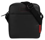 Сумка через плечо bugatti "CLARK", натуральная кожа, черный - фото