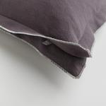 Наволочка home&you темно-серый, 45/45 см - фото 3