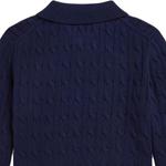 Футболка с длинным рукавом синяя детская Polo Ralph Lauren - фото 3