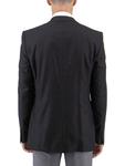Шерстяной пиджак приталенного кроя Tiglio, черный - фото 2