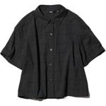 UNIQLO Женская черная рубашка - фото