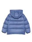 Пуховик с капюшоном Aspesi Kids, синий - фото 2