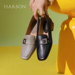 Лоферы женские Harson, серый - фото 11