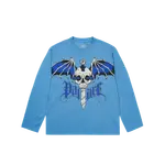 Лонгслив Palace Wingspan Long-Sleeve, Blue - фото