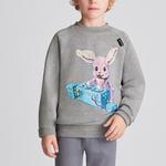 Толстовка детская Dior, серый - фото 3