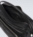 Кожаная сумка через плечо Acne Studios, Black - фото 4