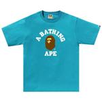 Футболка BAPE College Tee, Blue - фото