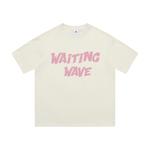 Футболка унисекс WAITINGWAVE, Светло-серый - фото 4