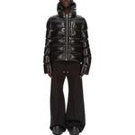 Пуховик мужской черный Rick Owens, черный - фото 3