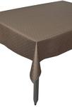 Скатерть, коричневый - фото