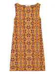 Платье с графичным принтом Maliparmi, оранжевый - фото