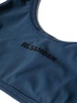 Jil Sander топ бикини с логотипом, синий - фото 3
