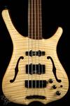 Басс гитара Warwick Custom Shop Masterbuilt Infinity Flamed Maple 5 String - Natural Transparent High Polish - фото 2