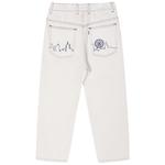 Джинсы унисекс MIND ERROR, Белый - фото 2