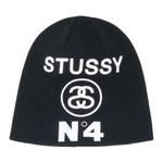 Stussy Четвертая шапка-бини, Black - фото