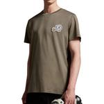 Футболка с двойным логотипом Moncler, зеленый - фото 5