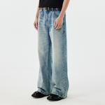 DIMC Джинсы унисекс светло-голубые - фото 7