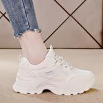 Кроссовки REIHUNG Chunky Sneakers Women's Low-top, бежевый - фото 5