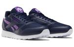 Кроссовки classic leather 'vector navy purple' Reebok, синий - фото 3