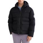 Пуховик унисекс угольно-черный Fila - фото