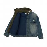 Куртка с капюшоном и вышитыми деталями Aape, синий bll - фото 5