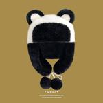 Милый плюшевый медвежонок в шапке-ушанке Brangdy, серый - фото 7