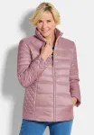 Petite mit mustermix light jacket Goldner, Rosé - фото