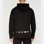 Толстовка обычного кроя Ea7, черный - фото 2