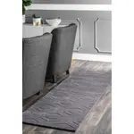 Ковер Hand Woven Ambrose Area Rug nuLOOM, 152x244 см, светло-бежевый - фото 7