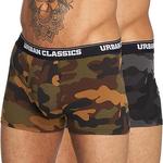 Боксеры Urban Classics Camo 2 шт, зеленый - фото