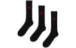 Носки Ami 3 пары 'Black' AMIPARIS - фото