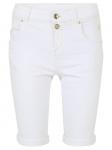 Джинсовые шорты CARTOON, белый - фото