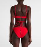 Топ бикини Harlen Simkhai, Fiery Red - фото 3